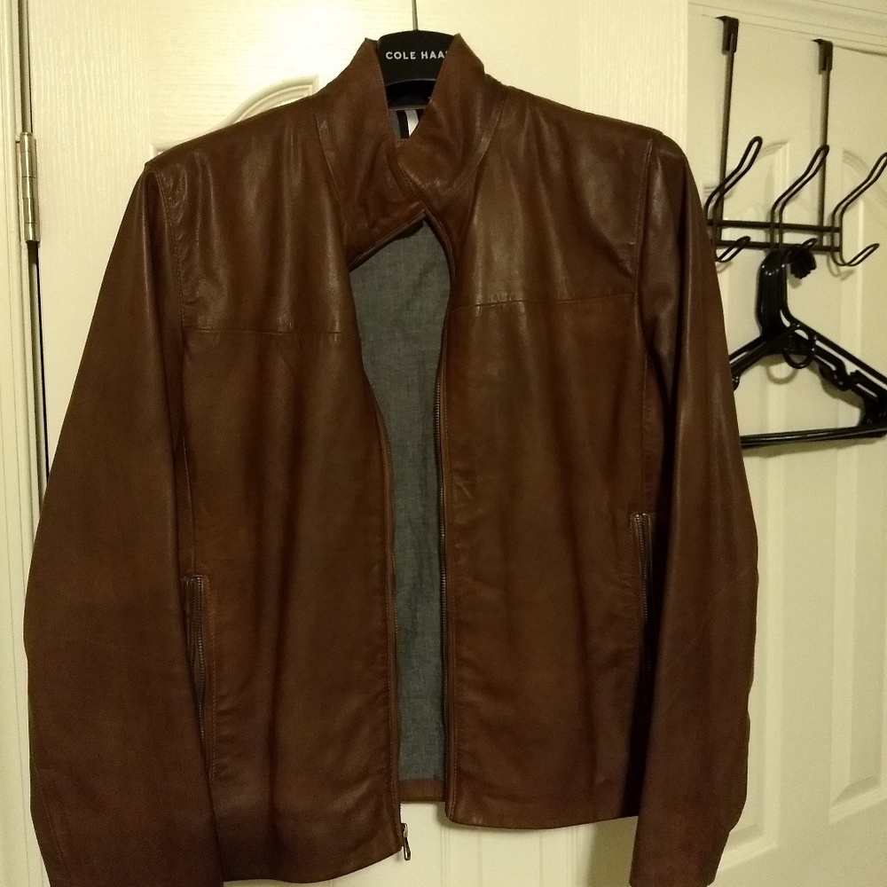 Cole Haan Leather Jacket